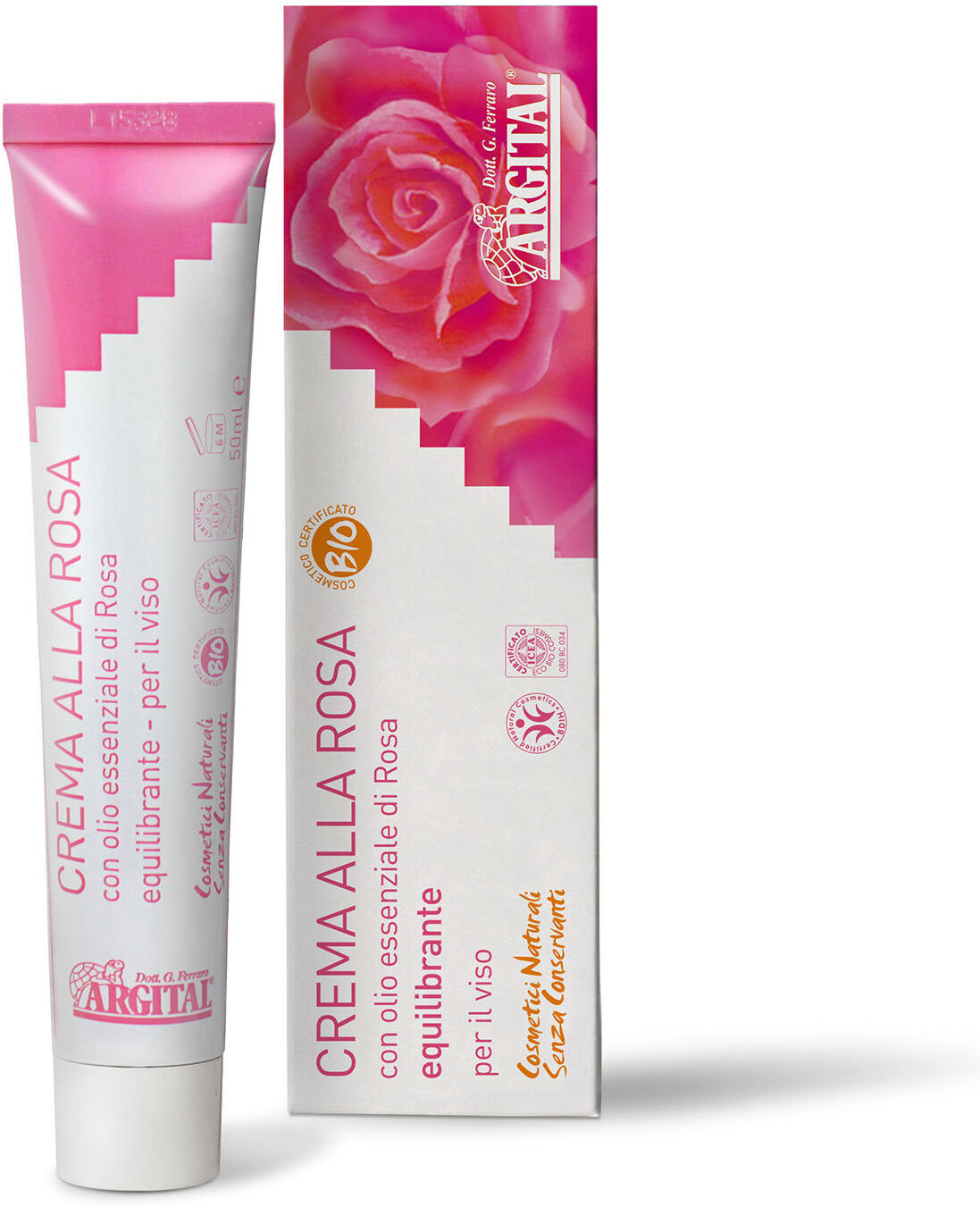 Argital Crema facial equilibrante de Rosas