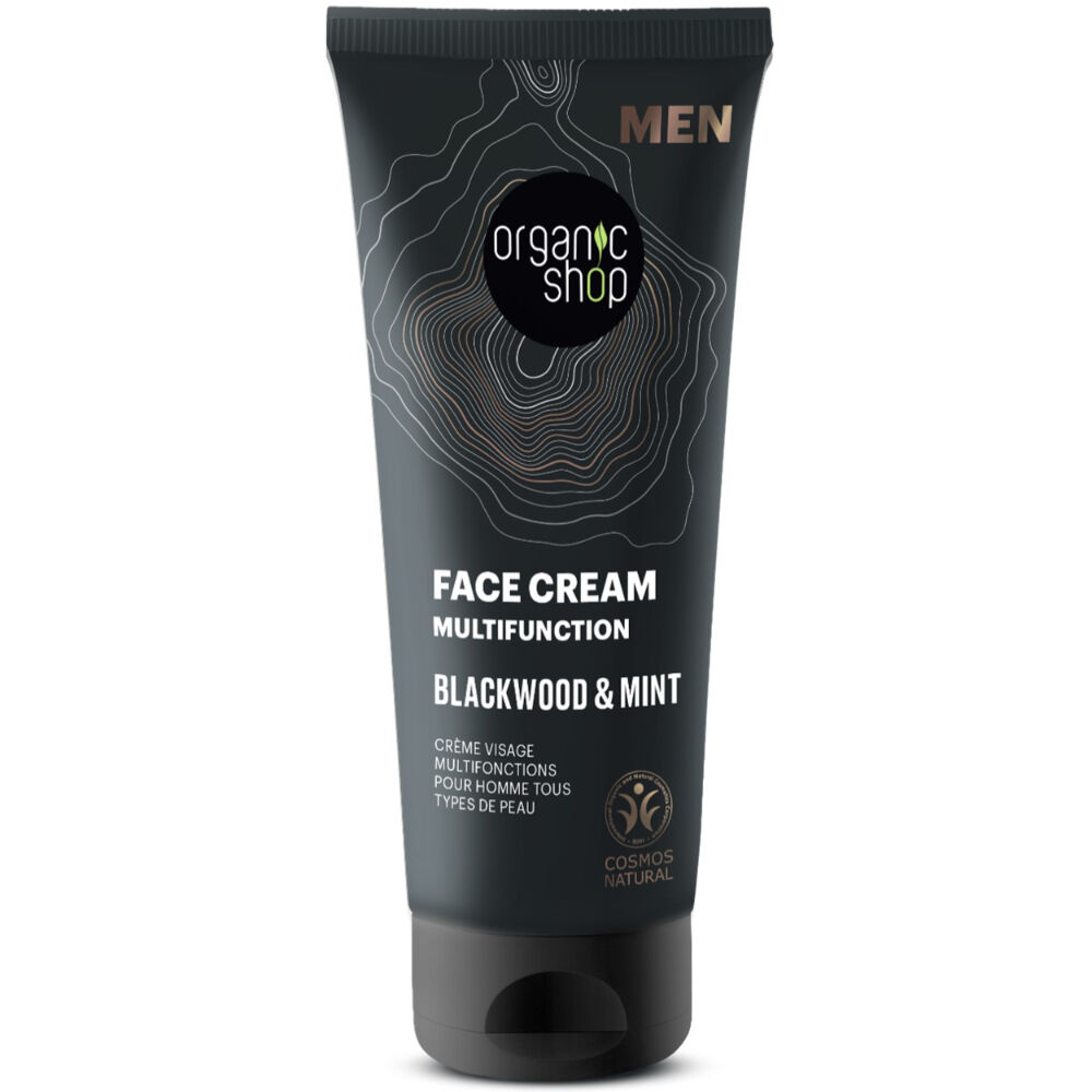 Organic Shop Crema facial multifunción para hombre para todo tipo de piel MEN
