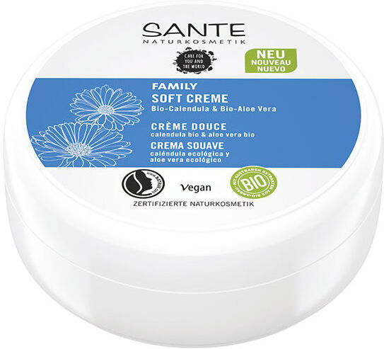 Sante Crema Soft  Family con Caléndula Bio y Aloe Vera Bio