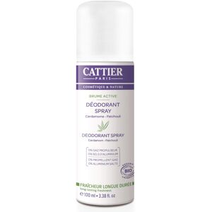 Cattier Desodorante spray Brume Active para mujer