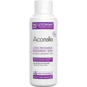 Acorelle Eco-recarga de desodorante roll-on Pieles Sensibles eficacia de larga duración