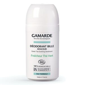 Gamarde Desodorante roll-on Frescor Té Verde sin sales de aluminio