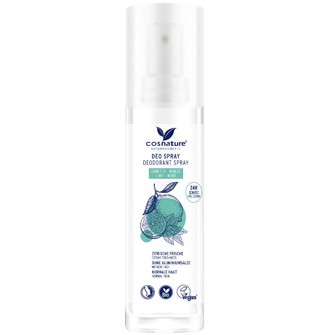 Cosnature Desodorante spray con Lima y Menta