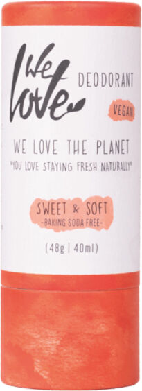 We Love The Planet Desodorante natural en stick - Sweet & Soft