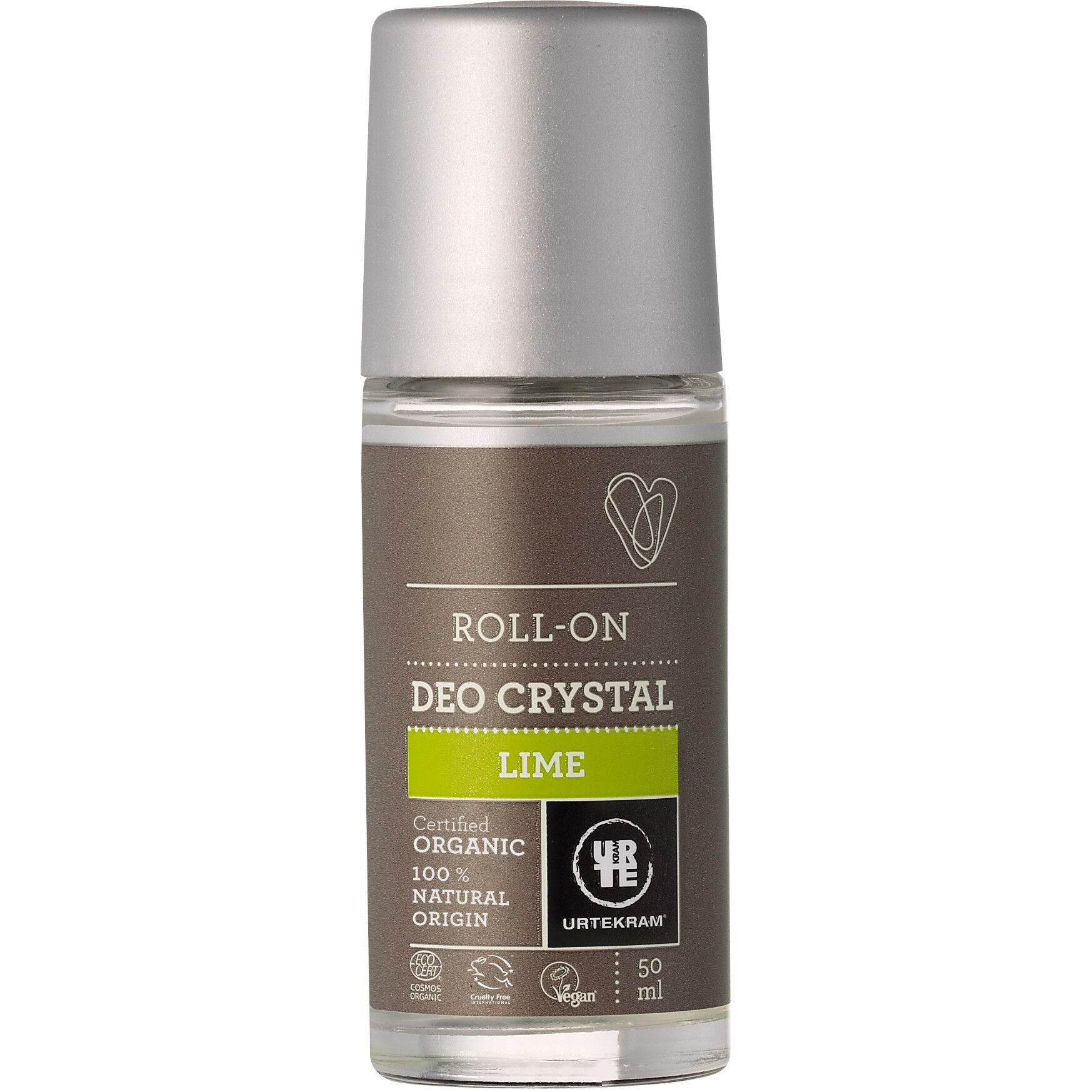 Urtekram Desodorante Crystal roll-on de Lima