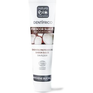 NaturaBIO Cosmetics Dentífrico frescor suave sin flúor