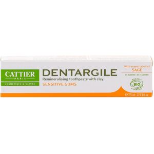 Cattier Dentífrico Dentargile con Salvia para encías dolorosas