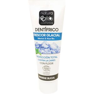 NaturaBIO Cosmetics Dentífrico Frescor Glacial con flúor