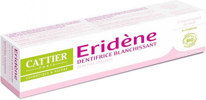 Cattier Dentífrico blanqueante Eridène para encías sensibles