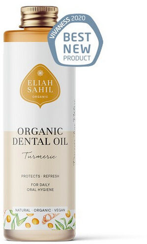 Eliah Sahil Aceite dental ecológico de Cúrcuma (100ml.)