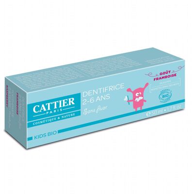 Pasta de Dientes CATTIER Niños Frambuesa - Pasta Pasta de Dientes CATTIER Niños Frambuesa - Pasta