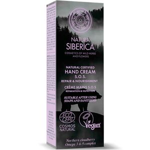 Natura Siberica Crema de manos SOS reparación y nutrición (75ml.)