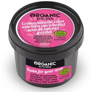 Organic Kitchen Crema natural extra nutritiva para piel seca de talones y codos Balm for your arm