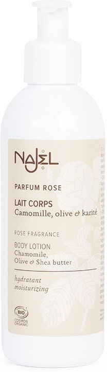 Najel Leche corporal con aroma a Rosas