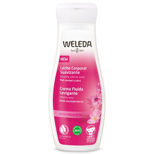 Weleda Leche Corporal Suavizante de Rosa Mosqueta