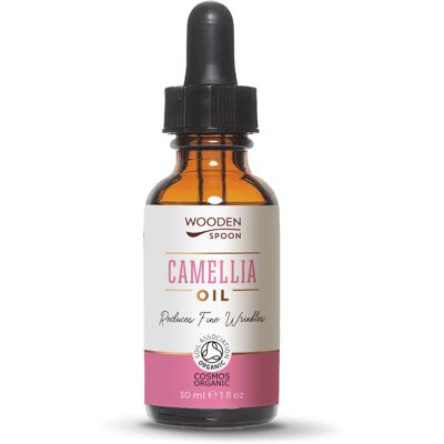 Aceite de Camelia Orgánico Wooden Spoon 30 ml Aceite de Camelia Orgánico Wooden Spoon 30 ml