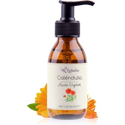 Labiatae Aceite Vegetal Ecológico de Caléndula (125ml.) Labiatae Aceite Vegetal Ecológico de Caléndula (125ml.)
