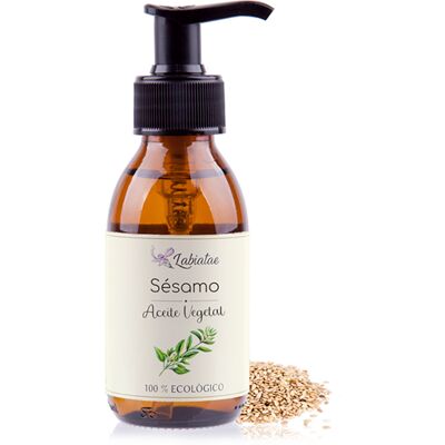 Labiatae Aceite Vegetal Ecológico de Sésamo (125ml.) Labiatae Aceite Vegetal Ecológico de Sésamo (125ml.)