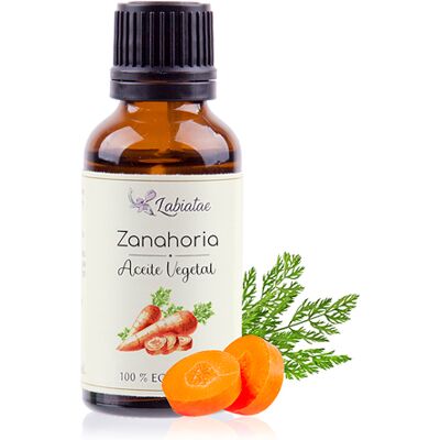 Labiatae Aceite Vegetal Ecológico de Zanahoria (30ml.) Labiatae Aceite Vegetal Ecológico de Zanahoria (30ml.)