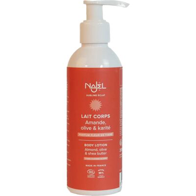 Najel Loción corporal de flor de Tiaré - Leche corporal Najel Loción corporal de flor de Tiaré - Leche corporal
