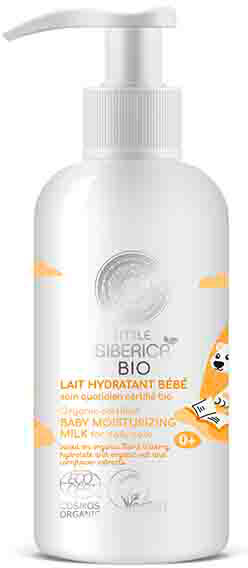 Natura Siberica Leche hidratante para bebé cuidado diario LITTLE SIBERICA BIO (250ml.)