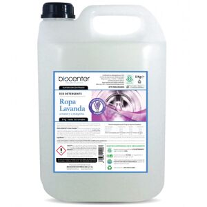 Biocenter Eco detergente para ropa con aceite esencial de Lavanda (5Kg.)