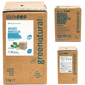 Greenatural Detergente líquido concentrado de jabón de Marsella (5Kg.)