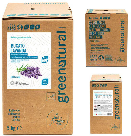 Greenatural Detergente líquido eco concentrado de Lavanda (5Kg.)