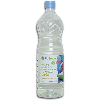BioEmpe Vinagre de limpieza concentrado con aroma a limón (1 litro) BioEmpe Vinagre de limpieza concentrado con aroma a limón (1 litro)