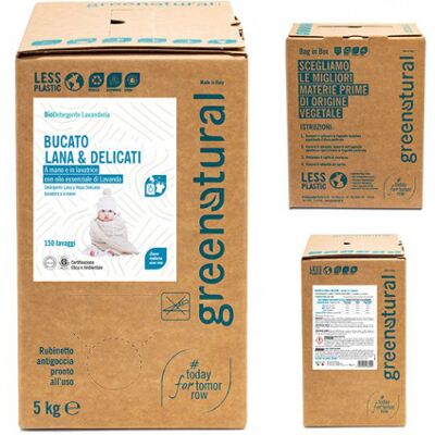 Greenatural Detergente para lana y prendas delicadas (5Kg.) Greenatural Detergente para lana y prendas delicadas (5Kg.)