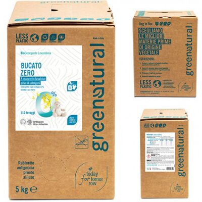 Greenatural Detergente líquido eco concentrado Zero (5 Kg.) Greenatural Detergente líquido eco concentrado Zero (5 Kg.)