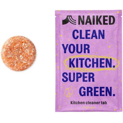 Naiked Limpiador de cocinas en pastilla Clean Your Kitchen. Super Green Naiked Limpiador de cocinas en pastilla Clean Your Kitchen. Super Green