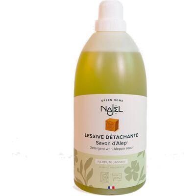 Najel Detergente líquido de jabón de Alepo - perfume Jazmín (2 litros) Najel Detergente líquido de jabón de Alepo - perfume Jazmín (2 litros)
