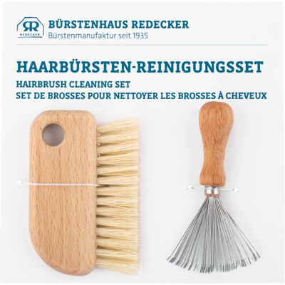 Redecker Set de limpieza de peines y cepillos Redecker Set de limpieza de peines y cepillos