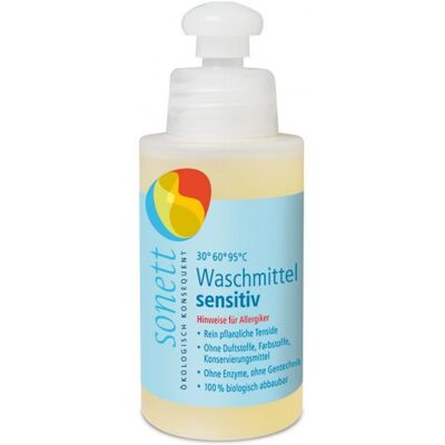Sonett Detergente líquido - Sensitive (120ml.) Sonett Detergente líquido - Sensitive (120ml.)