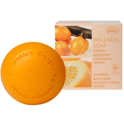 Speick Jabón de ducha y baño Wellness Sanddorn & Orange