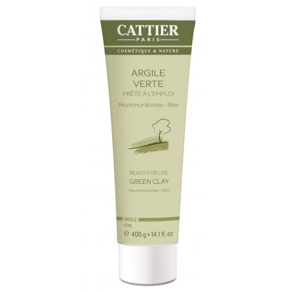 Cattier Arcilla verde lista para usar (400g.)