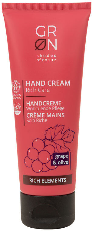 GRN Crema de manos Rich Care con uva y oliva RICH ELEMENTS