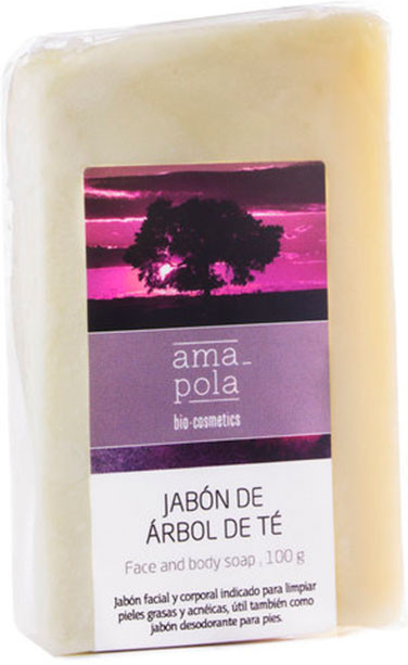 Amapola bio·cosmetics Jabón de Árbol de Té