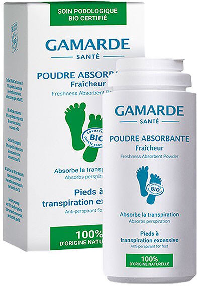 Gamarde Polvos absorbentes para pies Santé