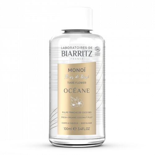 Lab. Biarritz Aceite Monoï para cuerpo y cabello - Flor de Tiaré