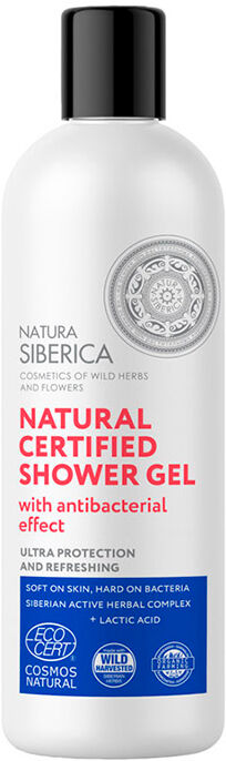 Natura Siberica Gel de ducha natural con efecto antibacteriano