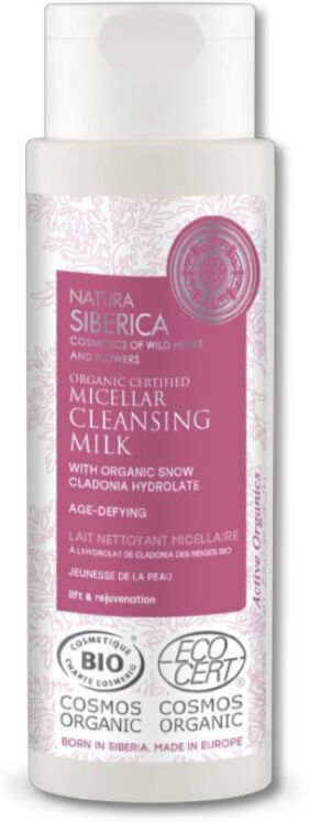 Natura Siberica Leche limpiadora micelar antiedad