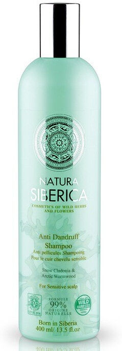 Natura Siberica Champú anticaspa para cuero cabelludo sensible