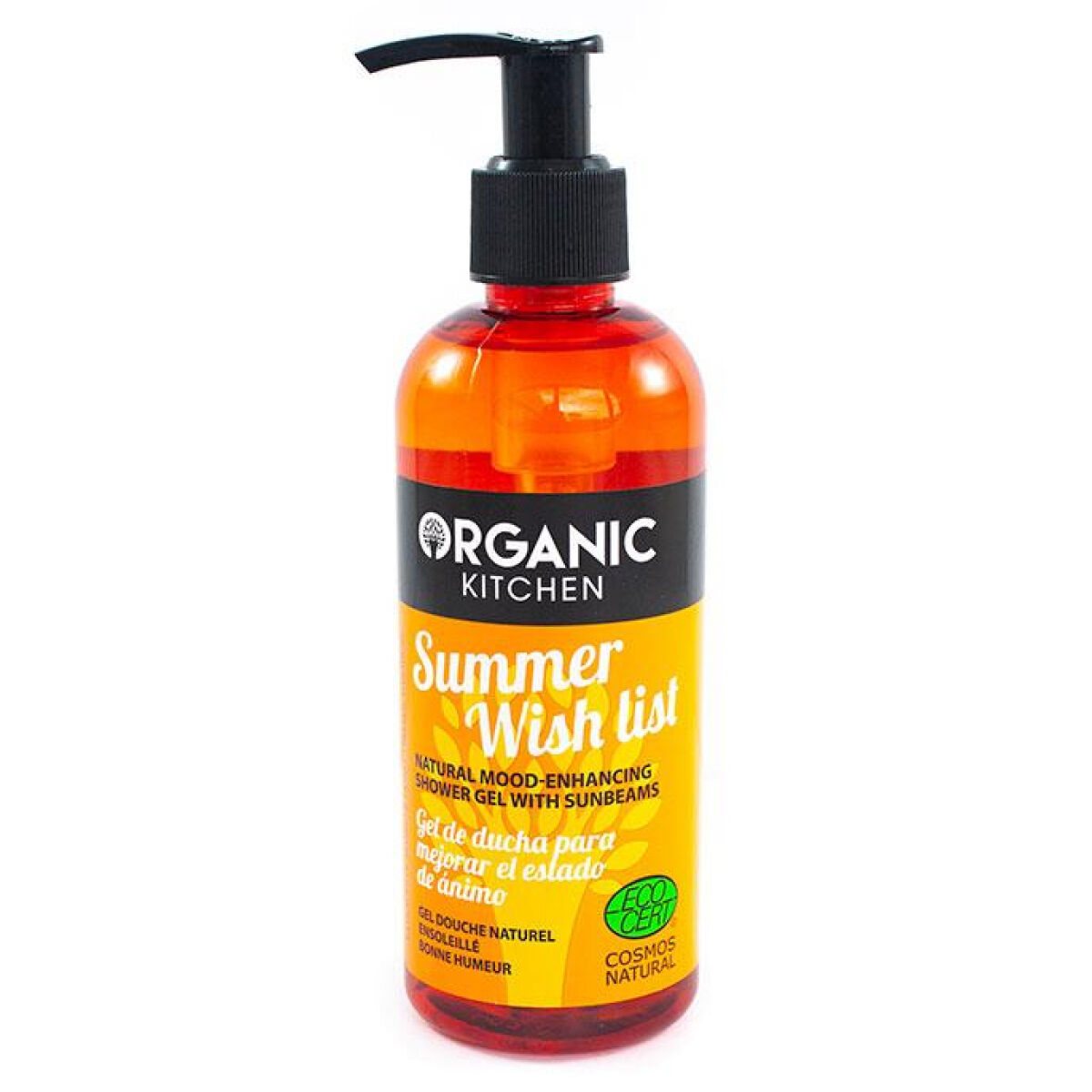 Organic Kitchen Gel de ducha para mejorar el estado de ánimo Summer Wish list