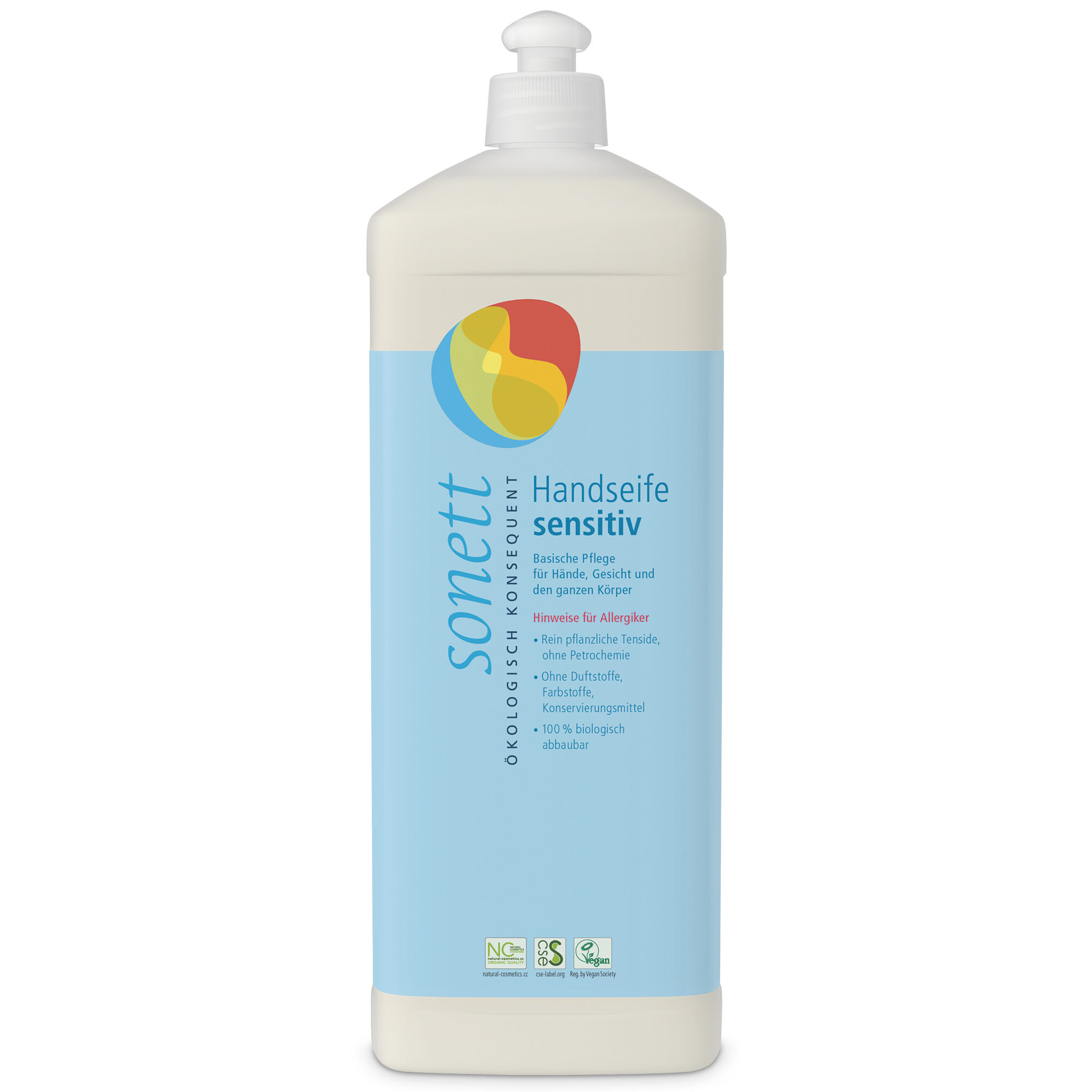 Sonett Jabón líquido Sensitive para manos  (1 litro)