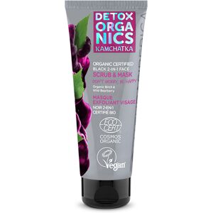 Natura Siberica Exfoliante y mascarilla 2 en 1 DETOX ORGANICS Kamchatka