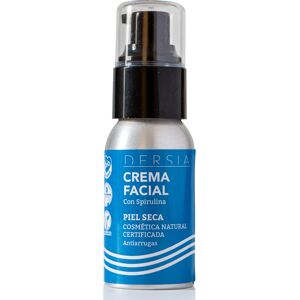 Dersia Crema facial antiarrugas para piel seca con Spirulina Blue Essence