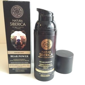 Natura Siberica Crema facial antiarrugas súper intensiva Bear Power For Men Only