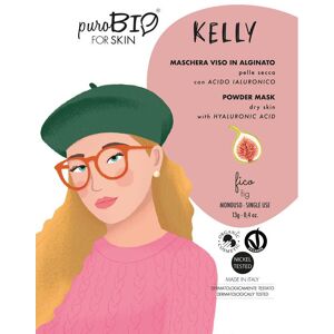 PuroBIO Mascarilla facial de alginatos Kelly para piel seca - Higo